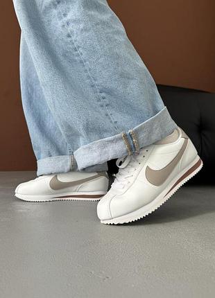 😍 женские кроссовки nike cortez white platinum violet