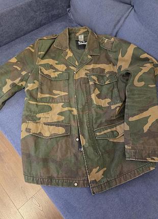 Куртка чоловіча jack&jones камуфляж, розмір s