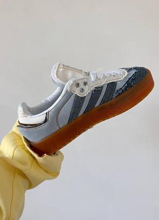 Atmos x adidas sambae denim 2