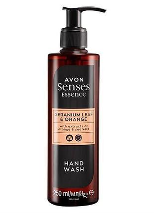 Рідке мило для рук avon «журавець та апельсин» 250ml