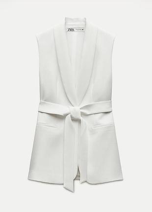 Піджак жіночий zara білий класичний
