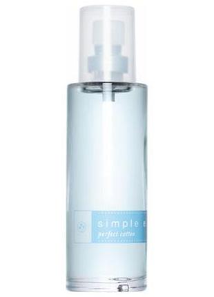 Туалетна вода simple elements perfect cotton avon 30 мл
