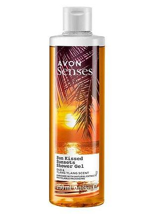 Гель для душу avon «поцілунок сонця», 250 мл