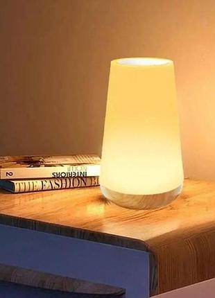 Ночник настольный аккумуляторный pat light and ha-114 белый