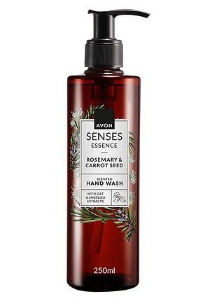 Рідке мило для рук avon «розмарин і насіння моркви» 250 ml