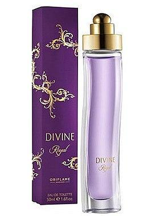 Жіноча туалетна вода divine royal oriflame дівайн роял оріфлейм, 50 мл