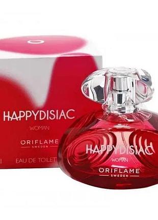Жіноча туалетна вода happydisiac woman oriflame 50ml