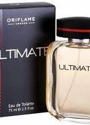 Чоловіча туалетна вода ultimate oriflame оріфлейм 75мл