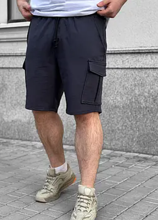 Трикотажные шорты с насосом и кошенями р.6xl
