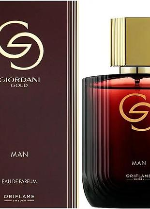 Туалетна вода giordani gold man oriflame джордані мен 75 мл