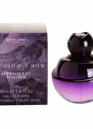 Жіноча туалетна вода dancing lady hypnotic night oriflame туалетна вода дэнсинг леді гипнотик 50 мл