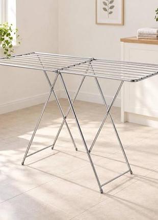Сушарка для одягу металева підлогова clothes stand