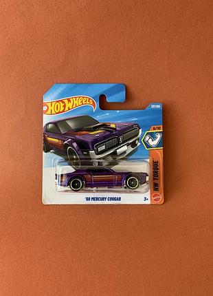 Машинка хот вілс меркюрі mercury cougar hot wheels 2026