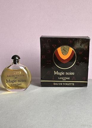 Туалетна вода оригінал вінтаж мініатюра magie noire lancôme