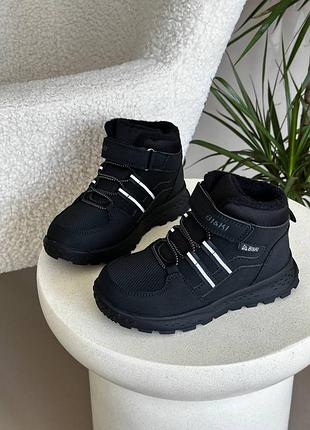Ботинки 189, р.28,29,30,31,32,33,35, черный 2