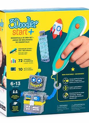 3d-ручка 3doodler start plus для детского творчества - креатив плюс (72 стержня)