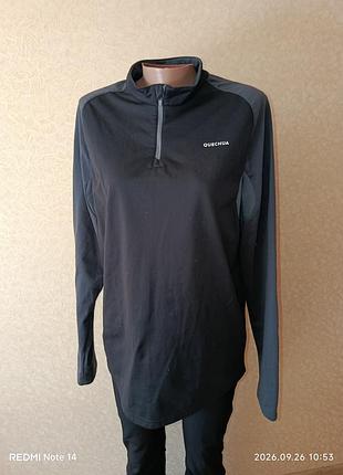 Спортивна кофта лонгслів quechua (decathlon) — розмір l/xl (бірка)