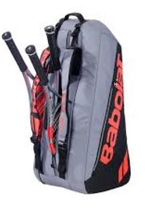 Чохол babolat rh x6 pure strike carbon grey (6 ракеток)