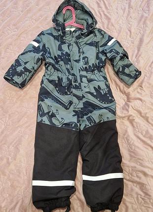Зимовий комбінезон для хлопчика h&m, водонепроникний, зі світловідбивними елементами, зріст 110 см