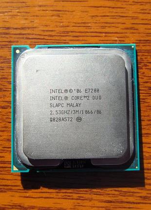 Процессор intel core 2 duo e7200 сокет lga775