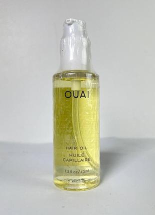 Олія для волосся з термозахистом та проти пухнастості ouai hair oil 45 мл