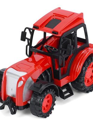 Трактор на радіокеруванні cr1922(red) акумулятор, usb зарядне, 20 см