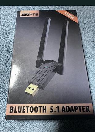 Bluetooth 5.1 адаптер zexmte (usb) — 150m