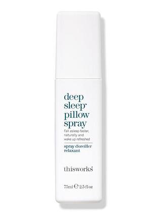 Спрей для подушки для глубокого сна this works deep sleep pillow spray 75 мл