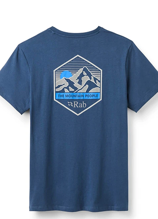 Мужская футболка rab stance mountain peak tee оригинал new !