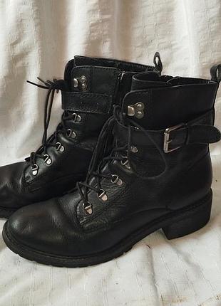 Ботинки кожаные 40-41 размер