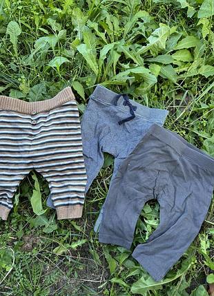 Штани для хлопчиків/дівчаток, 4 пари, бавовна, демісезон