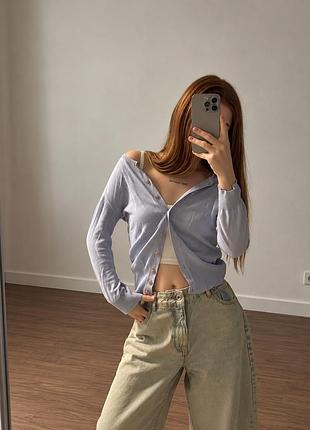Жіночий кардиган calvin klein блакитний