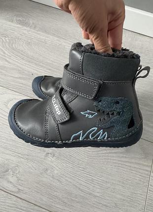 Черевики зимові barefoot для хлопчика d.d step 18.5 см