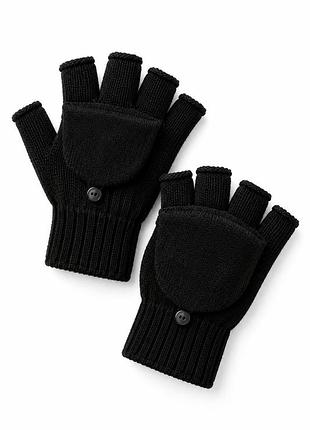 Дитячі перчатки трансформери without button black