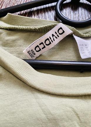 Футболка h&m basic  унісекс 5