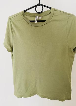 Футболка h&m basic  унісекс 3