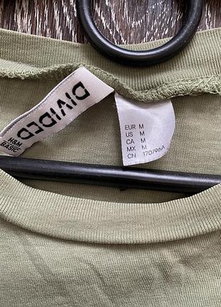 Футболка h&m basic  унісекс 4