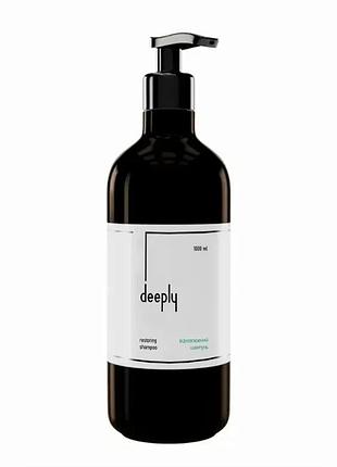 Восстанавливающий шампунь для волос deeply restoring shampoo 1000 мл