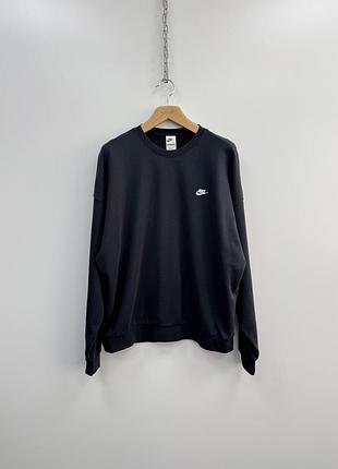 Світшот чоловічий nike oversized fit темно-синій