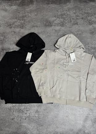Зіп-худі supreme x maison margiela | зіп-худі супрім х мейсон марджела