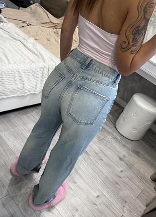 Джинси жіночі zara сині 4