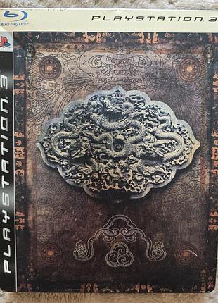 Uncharted 2: among thieves limited edition collector's box steelbook, eng, б/у, ps3 playstation 3