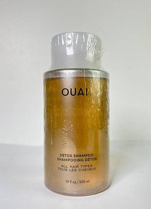 Очищающий шампунь для волос ouai detox shampoo, 300 мл