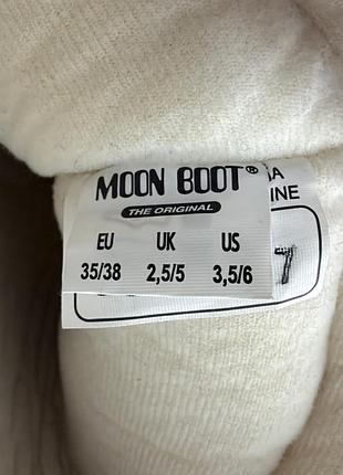 Moon boot purple blue floral оригинальные сапоги 8