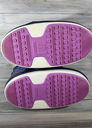 Moon boot purple blue floral оригинальные сапоги 6