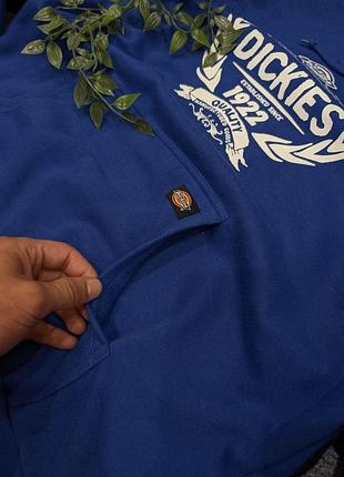Худі чоловіче dickies big logo синє 3
