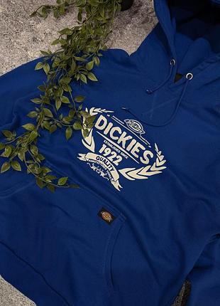 Худі чоловіче dickies big logo синє 2