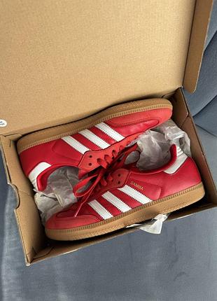 Жіночі кеди низькі adidas samba og w ie6524 38.5 (5.5uk) 24 см samba og w betsca/ftwwht/goldmt