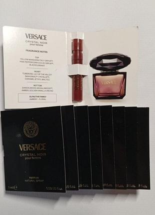 Пробник versace crystal noir pour femme parfum