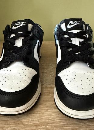 Детские кроссовки nike dunk low